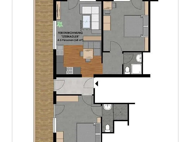 Alpenhaus Denver 아파트